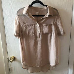 Woman’s Short Sleeve Button-Down Shirt